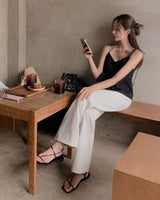 Bez Straight Fit Cotton Pants
