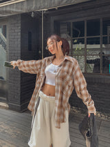 フレームパールモーメントシャツ