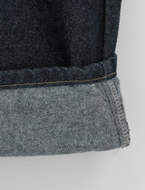 Sanen Raw Denim Balloon Wide Brushed Pants XL