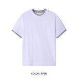 レイヤードクロップショートスリーブ (3color)