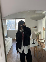 [UNISEX] Veloa overfit long sleeve cardigan jacket (3 colors)