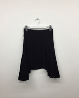 Grunge knit cutout skirt(3color)