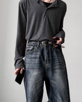 Raid Double Leather Belt