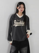 (UNISEX) NY Overfit Crispy Sweatshirt