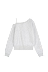 25ソフトラインスウェットシャツ Gray