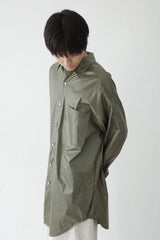 ライトウエイト コットン ロングシャツ