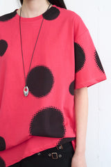 [MADE] Fragment Dot Oversized T-shirt (Pink)