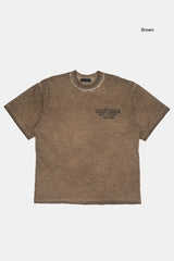 California dirty pigment washed t-shirt