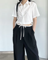 ity string loosefit slacks