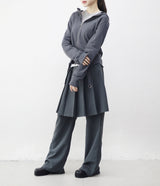 Merci pleated skirt layered pants