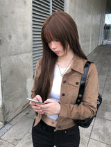 Buckle Leather Eyelet Daily Shoulder Bag