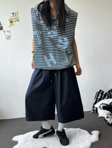 Reistar Tattoo Graphic Patch Balloon Bermuda Shorts 4color