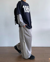 Five Lines Balloon Track Pants