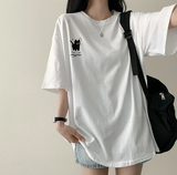 Surprised cat loose fit short sleeve