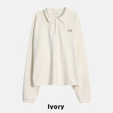 ブランククロップカラーTシャツ