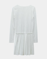 Layered Pleats Long Sleeve