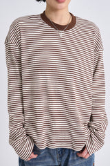 Lenny waffle crop long sleeve