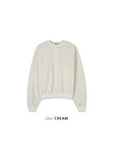 ピグメントクロップスウェットシャツ 7COLOR