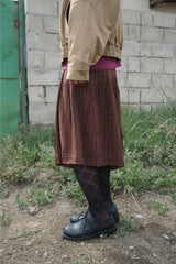 Argyle Peach Tights (3color)
