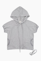ログストライプフーディーT
