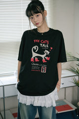 26SS★ キャッツテール半袖Tシャツ