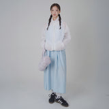 FABRIC DUFFEL BAG(LIGHT VIOLET)