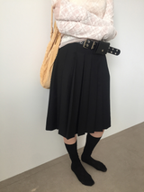 YWD PLEATS SKIRT (2color)