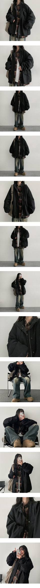 Lese pintuck wide denim pants