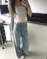 シーズンスリットデニム