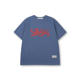 Vintage Ancient Graphic T-shirt (Vintage-Blue)