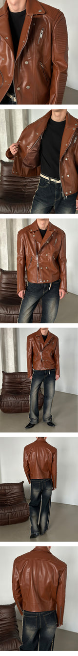 [PREMIUM] Shoulder bike rider jacket (2color)