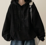Dyne Bold Lettering Boxy Hood
