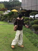 レイヤーストラップカーゴパンツ