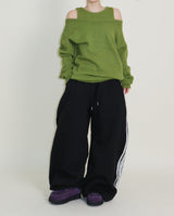 Ad-Wool レーストラックスウェットパンツ