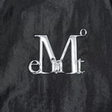 HEDI SETUP GLOSSY METAL LOGO HOOD WINDBREAKER