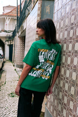 クラウドグラフィックTシャツ (GREEN)