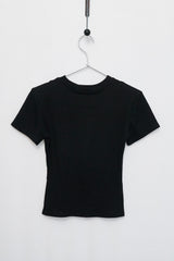 Ribbon Printing T-shirt (Black)