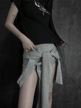 double strap shorts (3color)