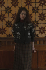 Log turtle neck top_wine
