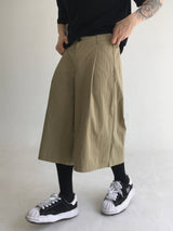 one tuck bermuda pants(2colors)
