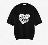 No.0843 ハートハーフニット (4color)