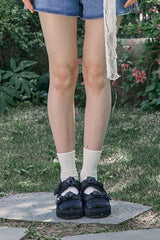 FLOWER PLATFORM SANDAL
