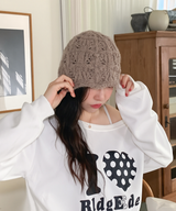 Maru knit bucket hat beanie