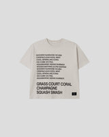 (UNISEX) Ss スローガン オーバーTシャツ