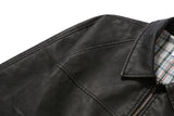 Dex Washed Leather Jumper (2color)