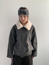 Pilance Quilted Fur Collar Jacket