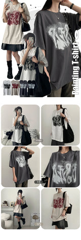 ティズヒップボクシー半袖Tシャツ