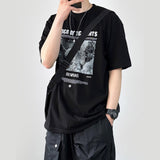 Oversized Fit Olympia Printed Short Sleeve Tee