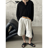 [S/S]バックルヘンリーネックロングスリーブス