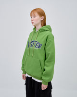 SWING LOGO HOODIE - OLIVE GREEN